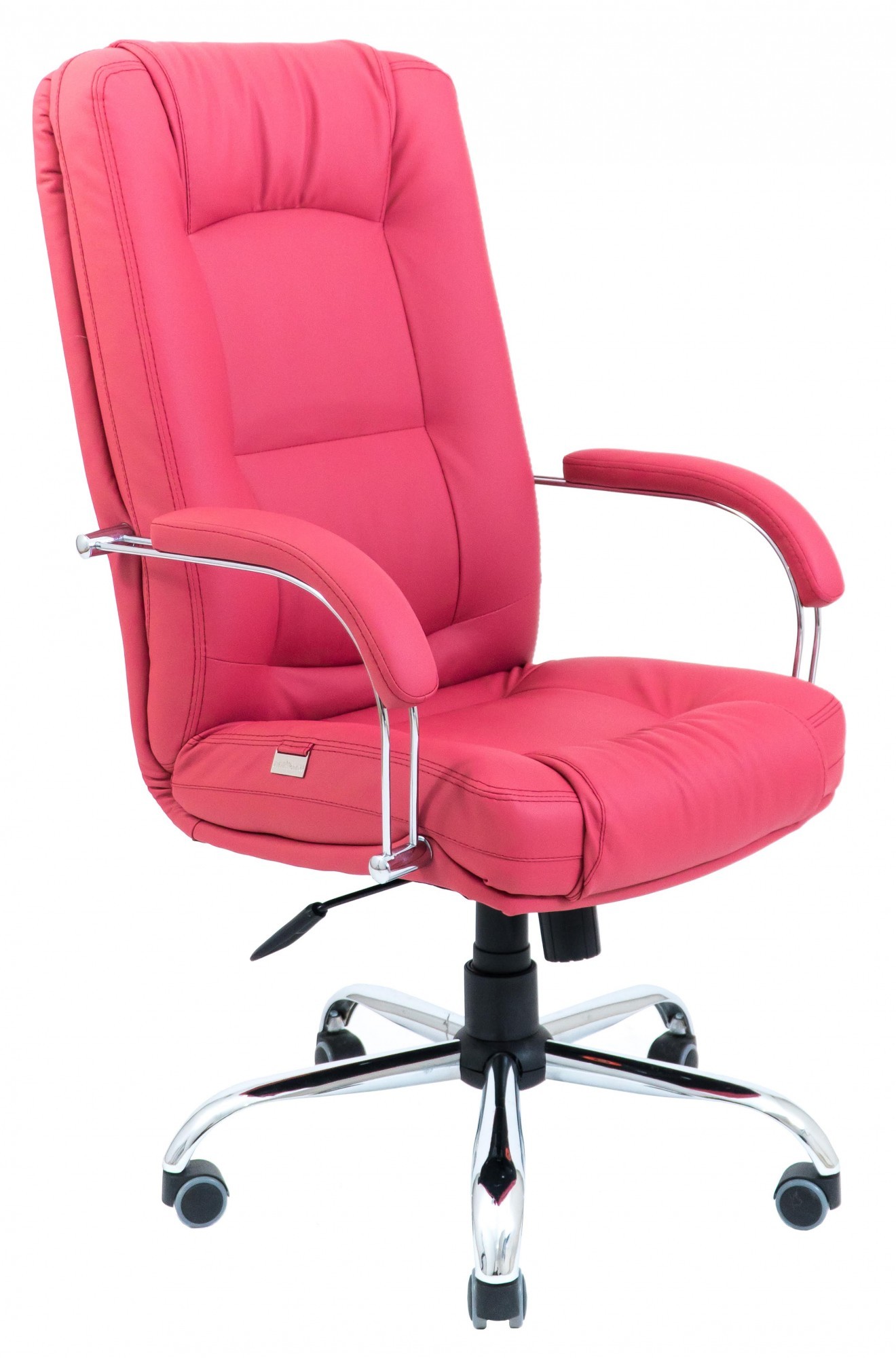 Офисное Кресло Руководителя Richman Альберто Флай 2237 Хром М2 AnyFix Розовое