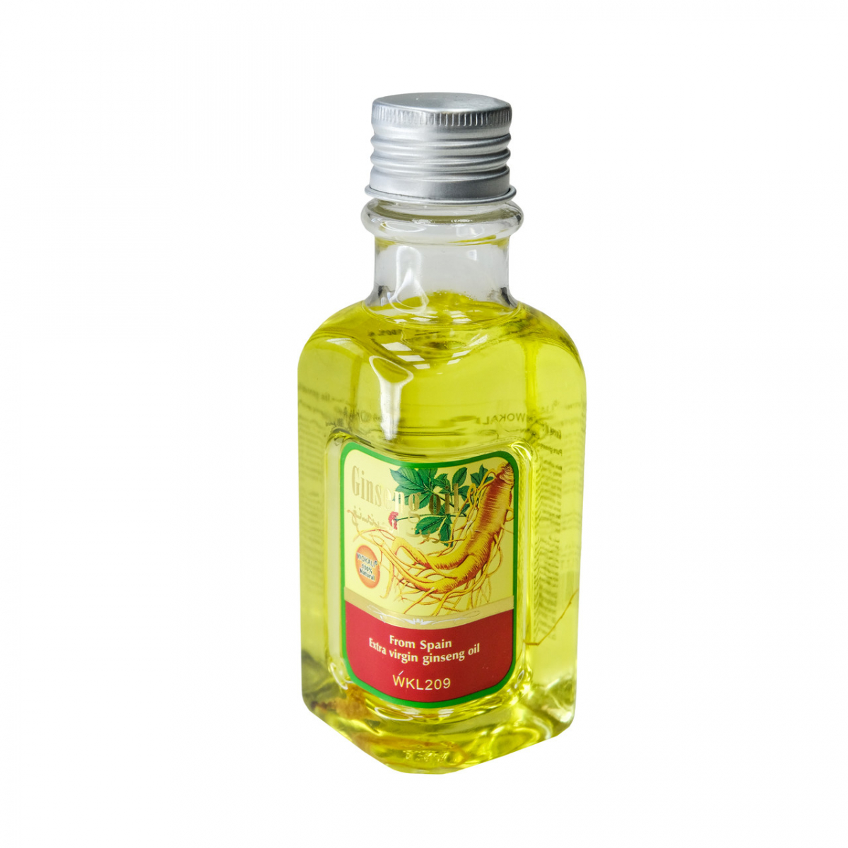 Масло для волос и тела с маслом женшеня Wokali Extra Virgin Ginseng Oil 120мл