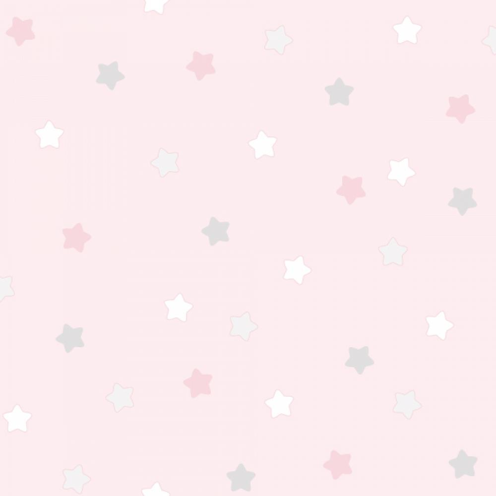 Паперові дитячі шпалери ICH Dandino Lullaby 225-2 0.53 х 10.05 м Рожевий