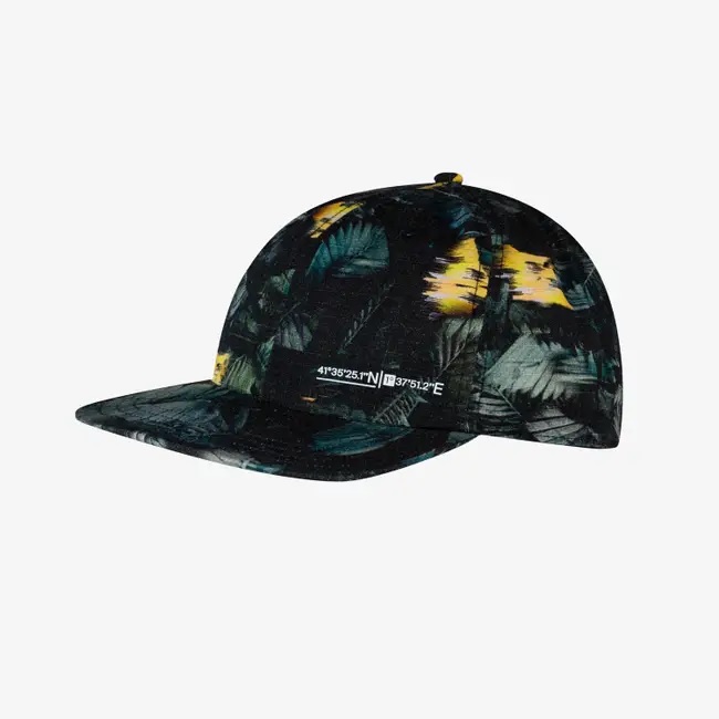 Бейсболка BUFF Baseball Cap Okisa Multi One Size Серо-желтый (BU 131395.555.10.00)