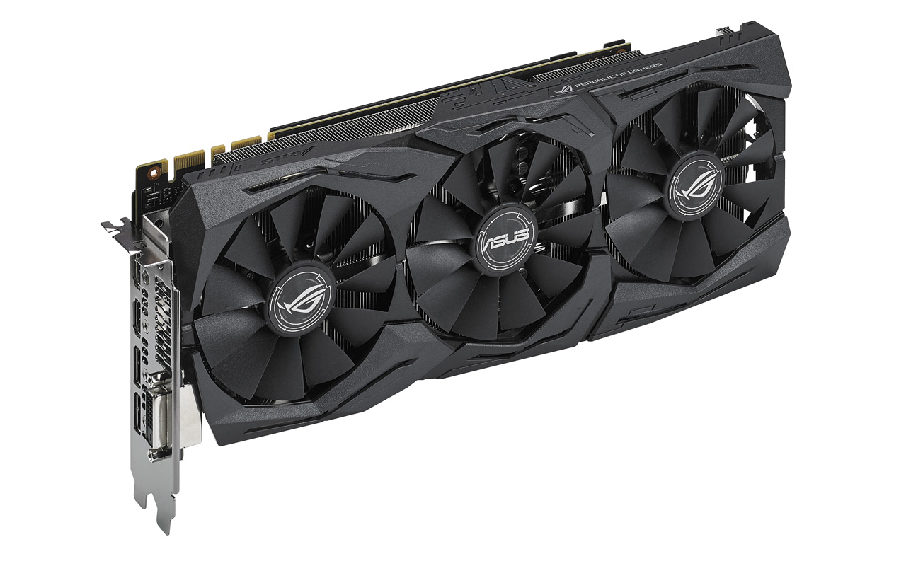 Видеокарта Asus GeForce GTX 1070 Ti Rog Strix Gaming 8GB (ROG-STRIX-GTX1070TI-A8G-GAMING)