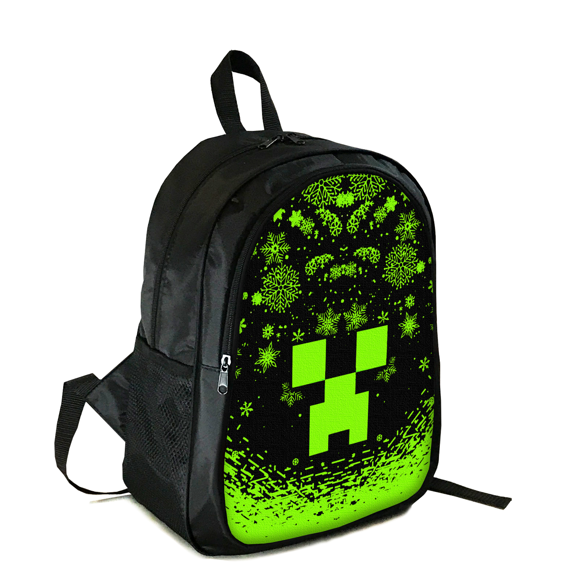 Дитячий рюкзак Minecraft Крипер 20 л, оксфорд, м'яка спинка