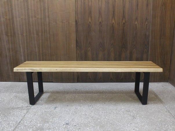 Скамья GoodsMetall в стиле Loft 1.6 м
