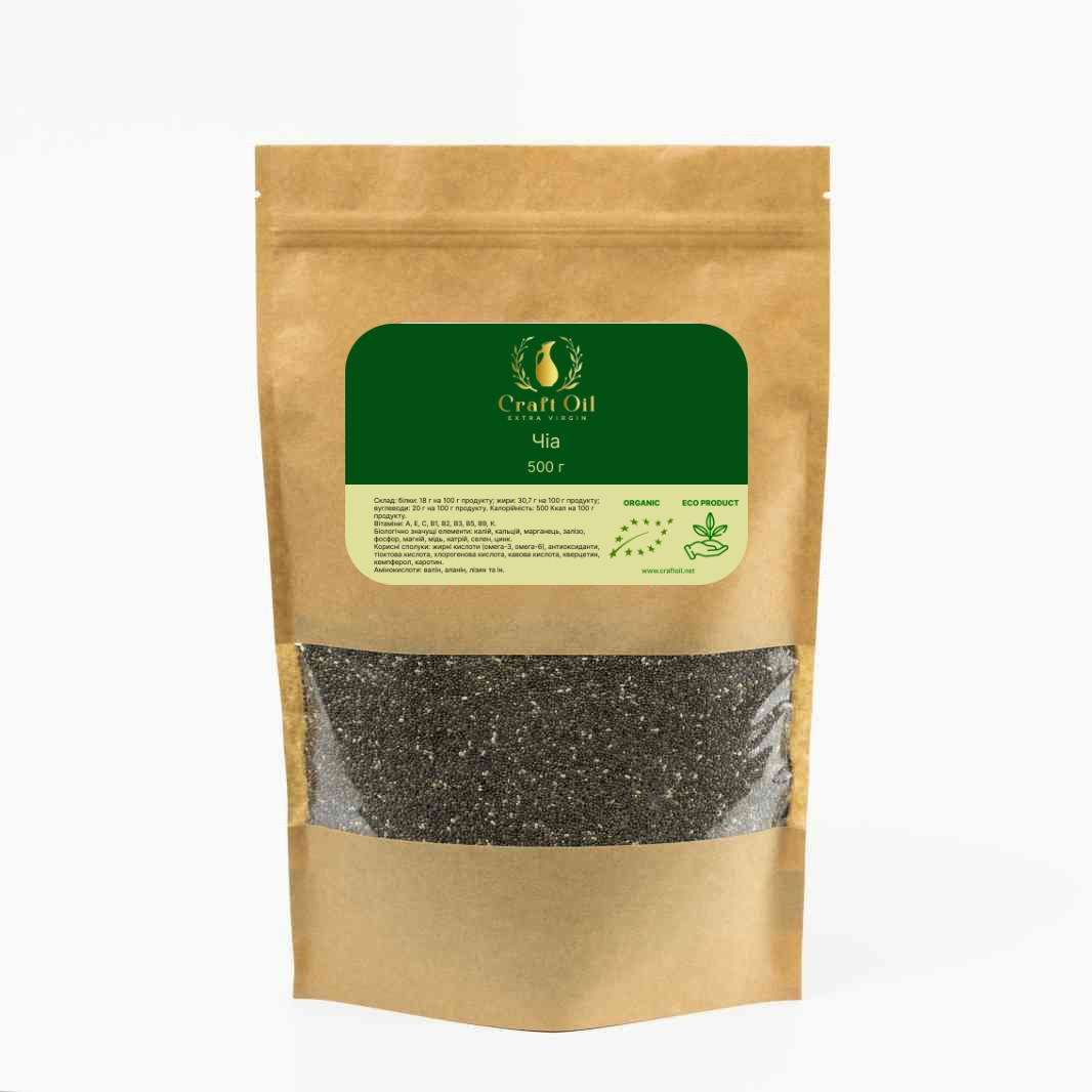 Семена Чиа Craft Oil 500 г (2072193203)
