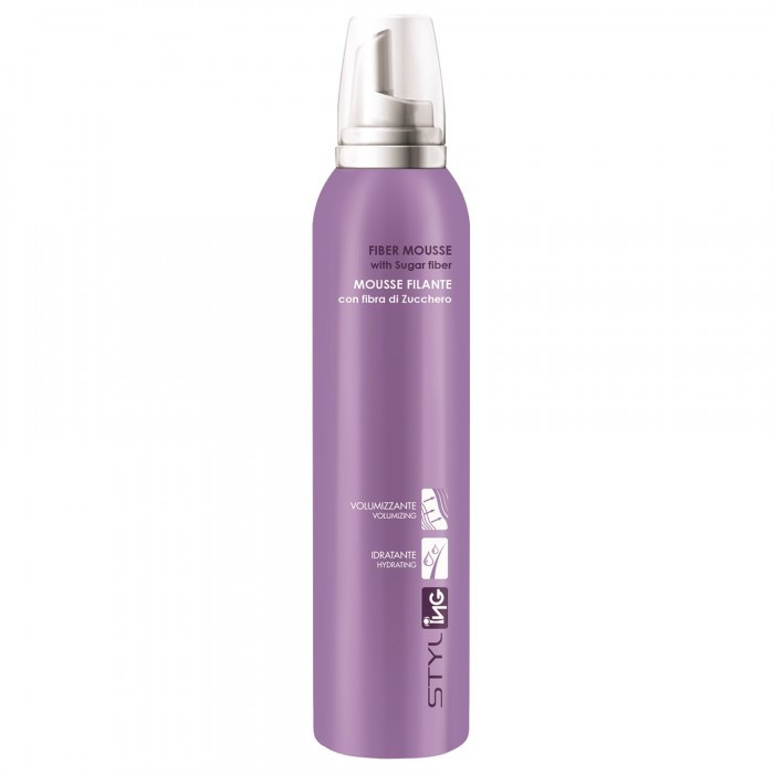 Мус із цукровим волокном для моделювання волосся ING Professional 250 ml