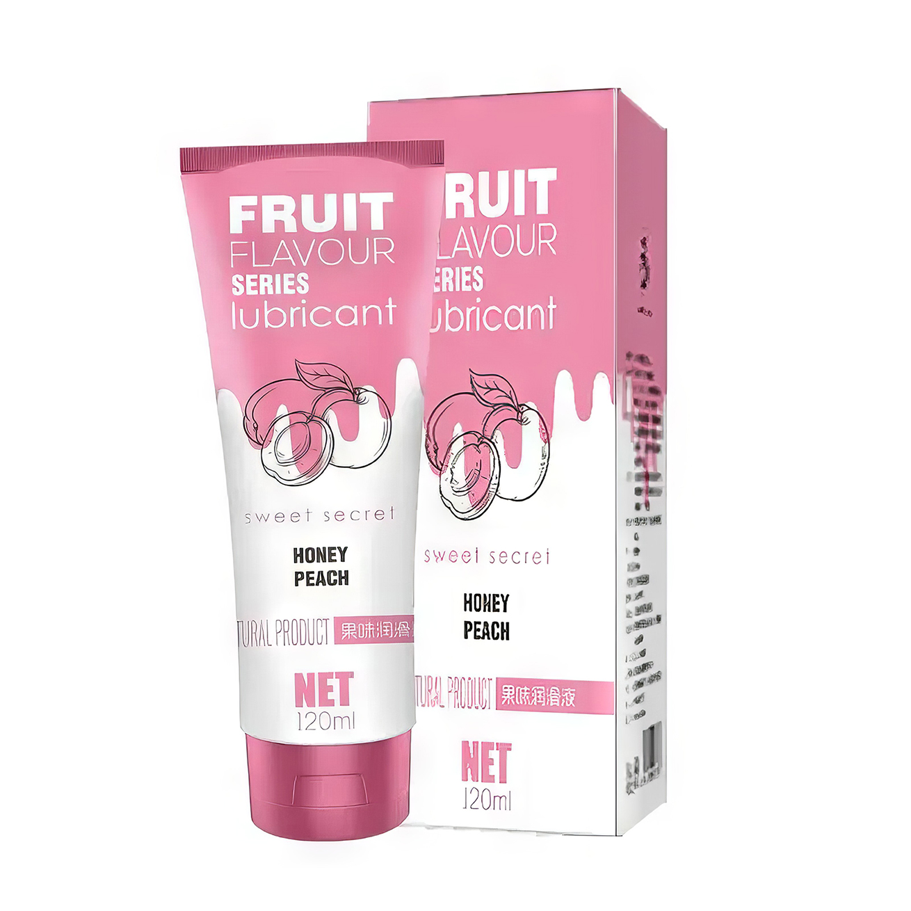 Фруктовый лубрикант OLO Sweet Secret со вкусом персика 120 мл (S-FL-001)