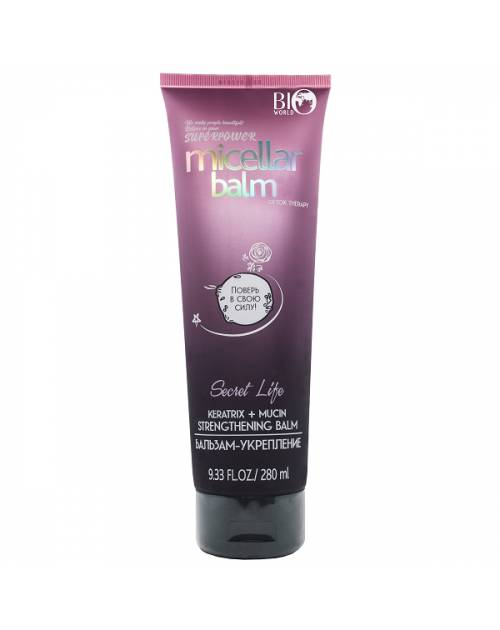 Бальзам BioWorld Micellar Balm для зміцнення волосся 280 мл (zSQN48832)