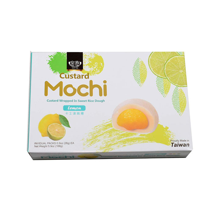 Пирожные Моти Royal Family Custard Mochi Lemon 168г (17168)
