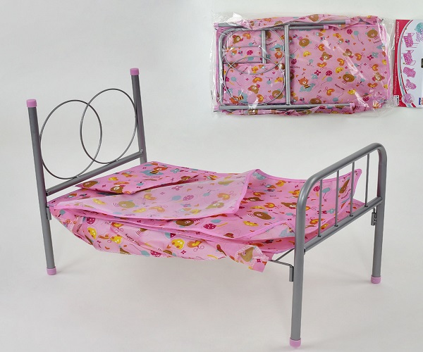 Ліжко для ляльок FL 981 Pink (VI00296)