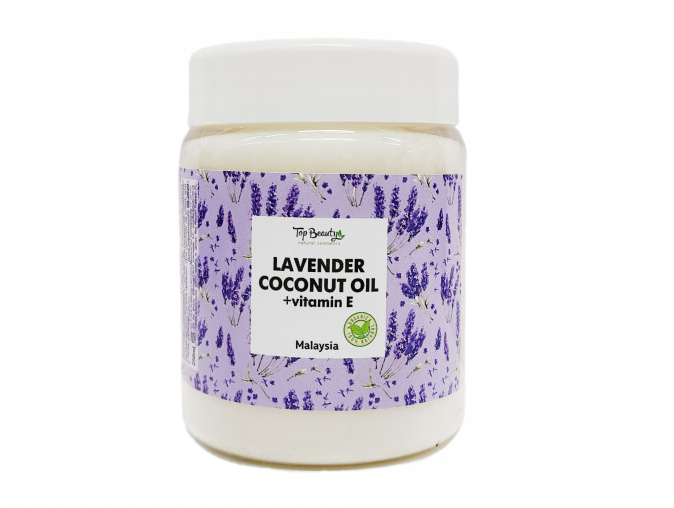 Ароматизована олія для обличчя, тіла та волосся Top Beauty банку 250 мл Lavender-Coconut