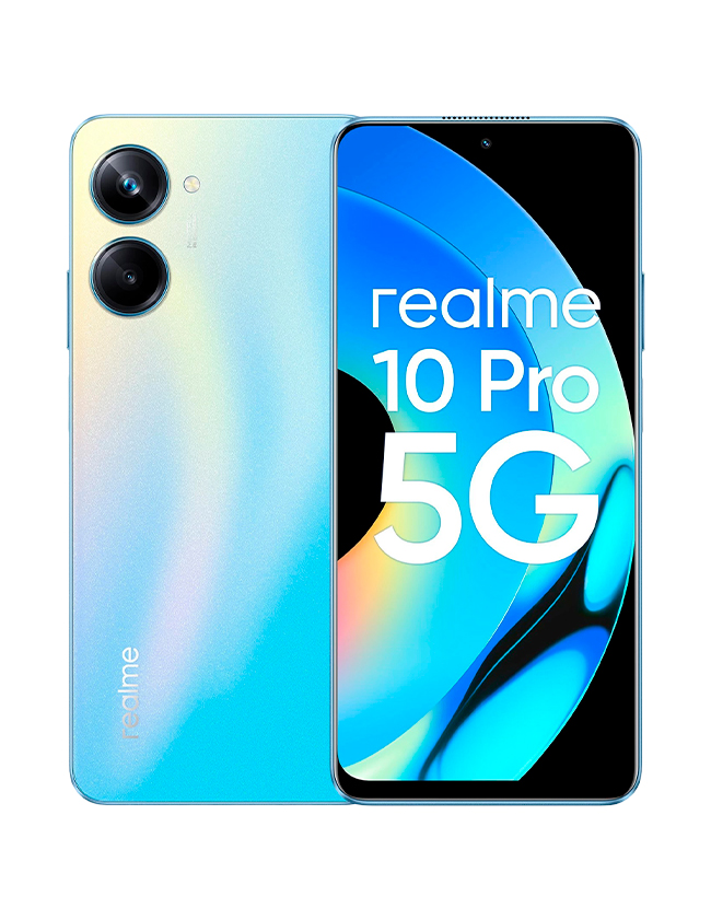 Смартфон Realme 10 Pro 8/128gb Blue Snapdragon™ 695 5G Hi-Res Android 13 NFC