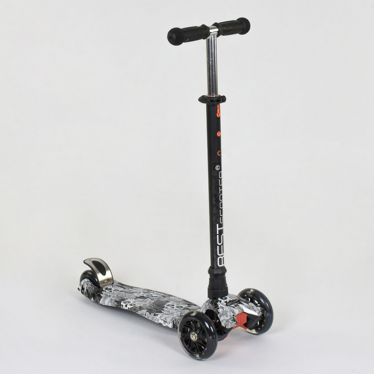 Самокат Best Scooter Maxi 25465/779-1320 Светящиеся Колёса (361632)