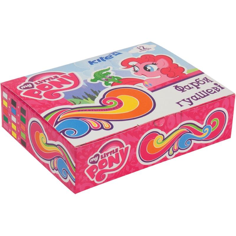 Гуаш Kite Little Pony 12 кольорів (LP17-063)
