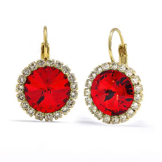Сережки KOBI Rivoli Strass зі Swarovski (7440-3062-15-35)
