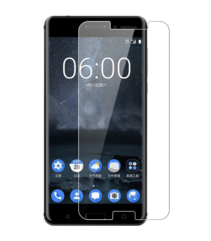 Защитное стекло Glass 2.5D для Nokia 8 (01716)