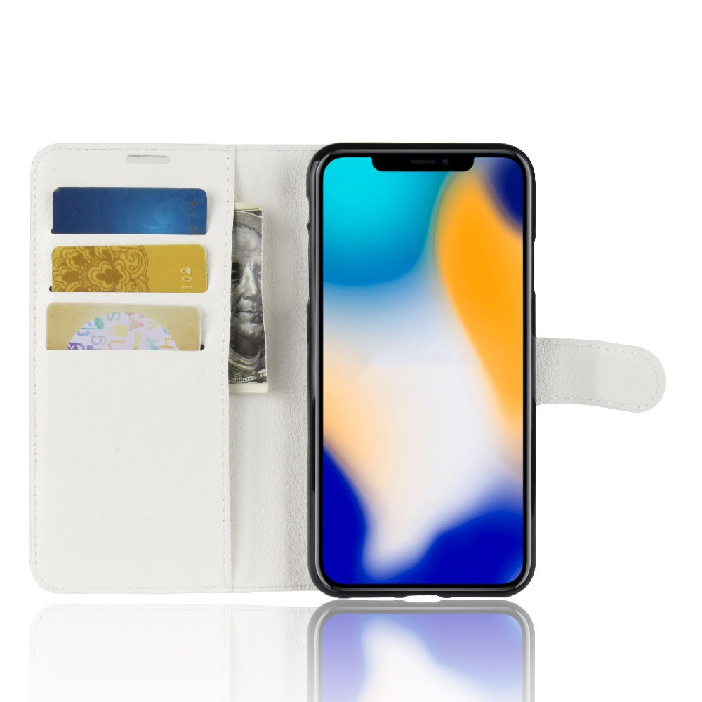 Чехол-книжка Litchie Wallet для Apple iPhone XR Белый (hub_JjPJ51341)