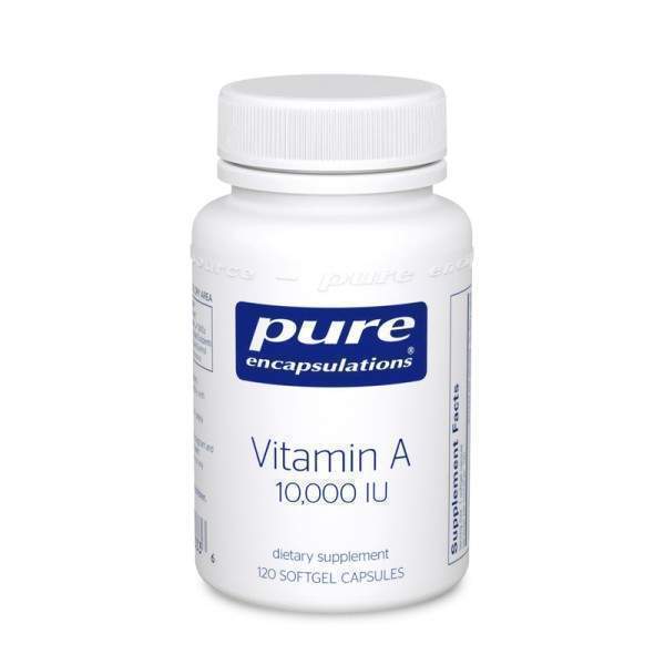 Вітамін A Pure Encapsulations 10.000 МО 120 капсул (21968)