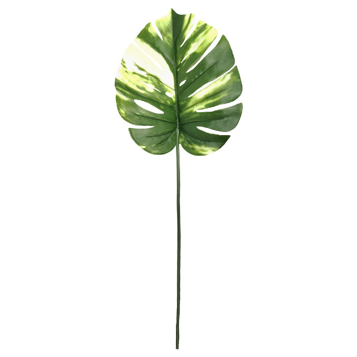 Искуственный лист Engard Monstera Alba 71 см (TW-53)