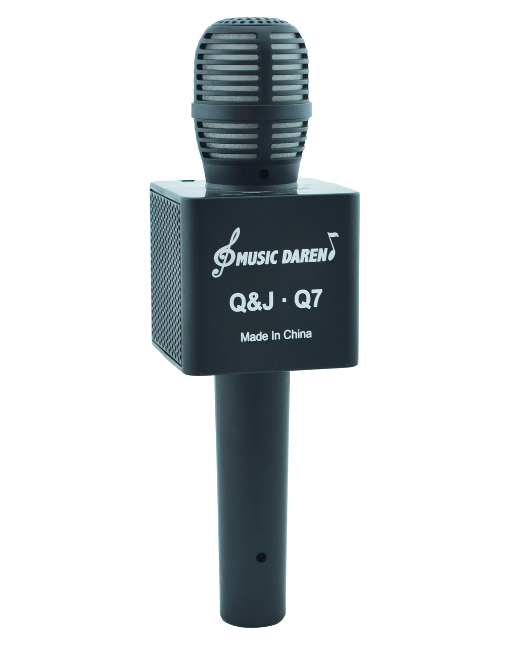 Караоке - микрофон с динамиком Q&J Q7 - 3 Black (hub_np2_0982)