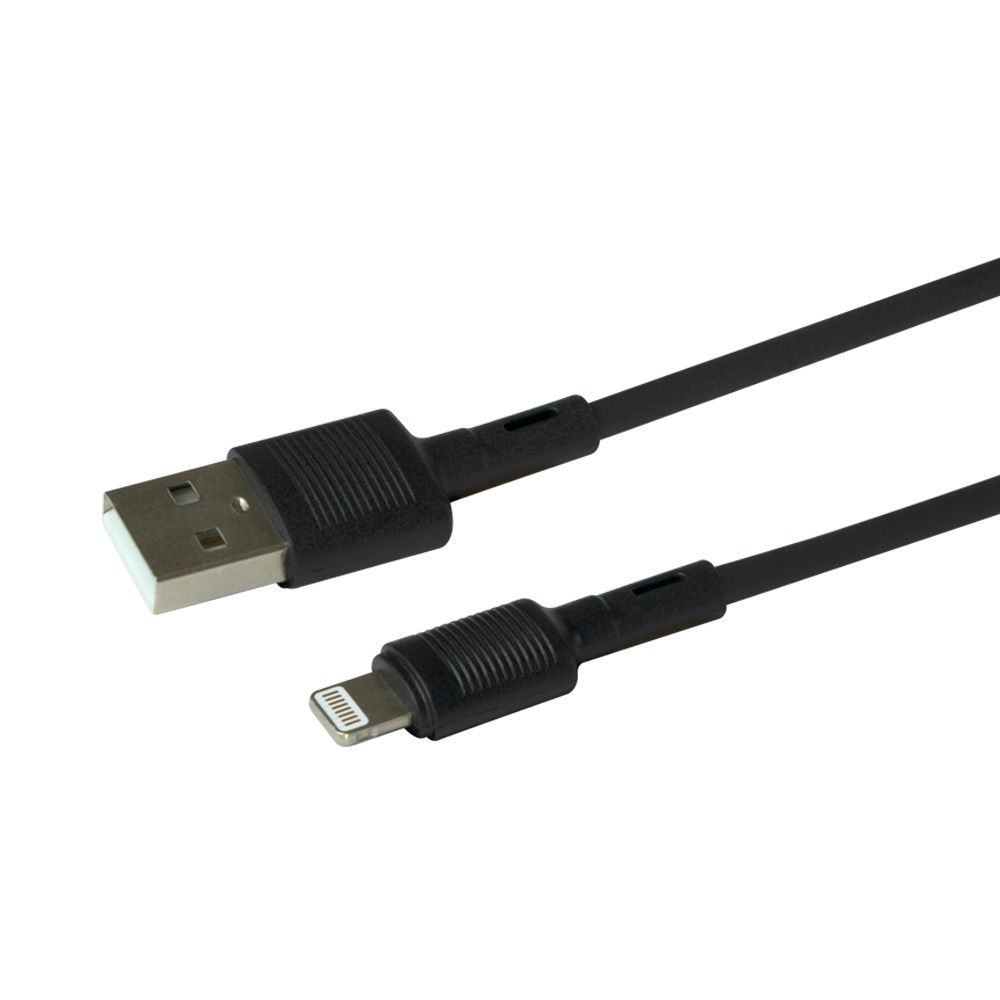 Кабель Hoco X83 USB - Lightning 2.4A 1 m Чорний