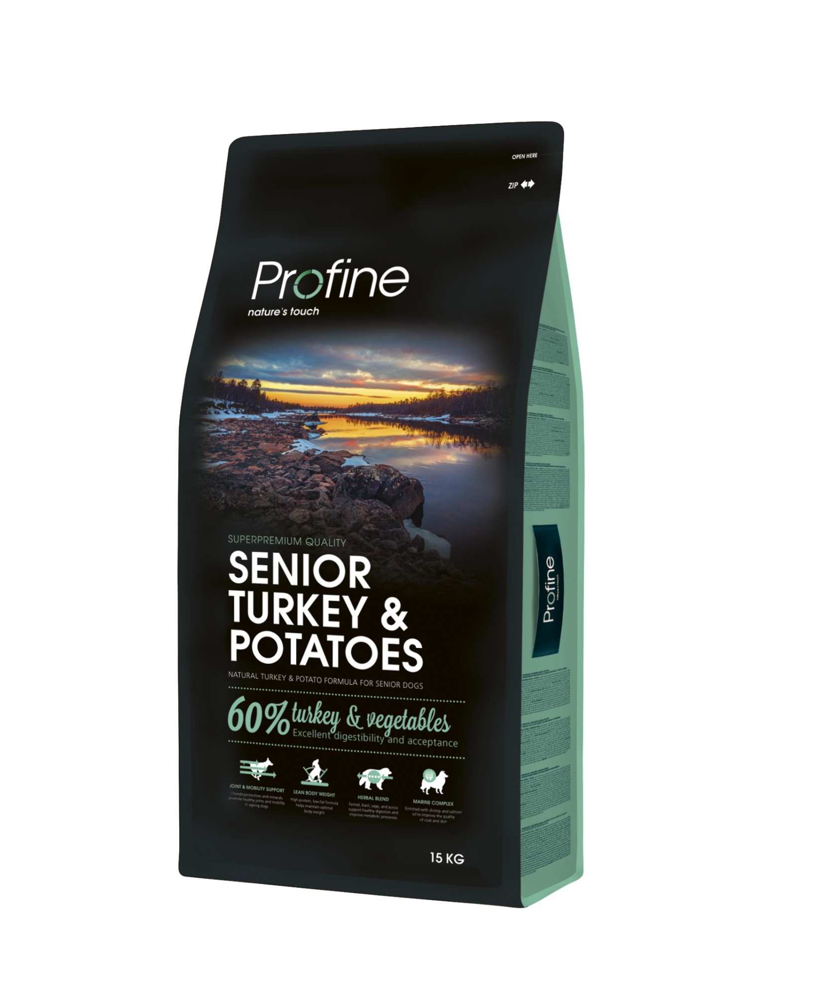 Сухой корм Profine Senior Turkey  Potato 15 kg (д/пожилых собак)
