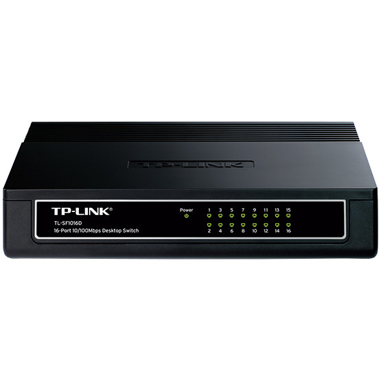 Комутатор мережний TP-Link TL-SF1016D (838-927)