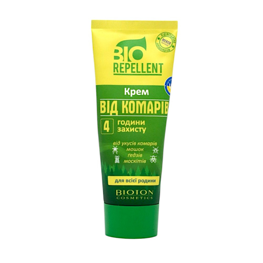 Крем от комаров Bioton Cosmetics 4 часа защиты 75 мл