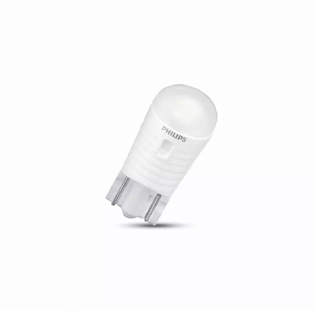 Комплект діодних ламп PHILIPS W5W (T10) LED white Ultinon Pro3000 12V
