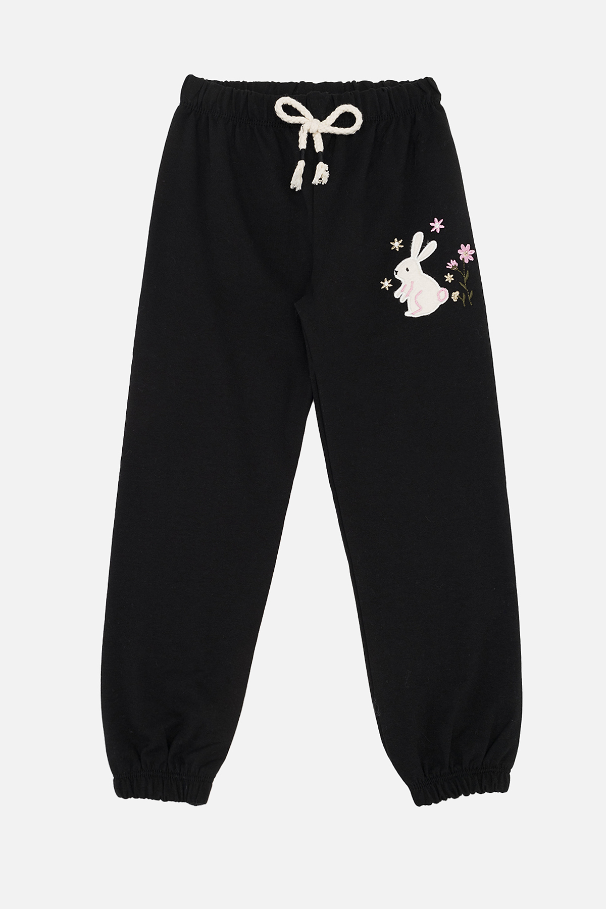 Спортивные штаны для девочки Timi kids 110 см Черный ЦБ-00258199