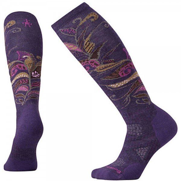 Шкарпетки Smart Wool Wm's PhD Ski Medium Pattern SW15018 Mountain Purple (1033-SW 15018.591-S)