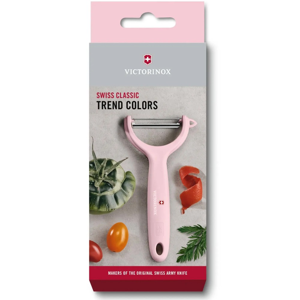 Овощечистка Victorinox Tomato and Kiwi Светло розовая (7.6079.52)