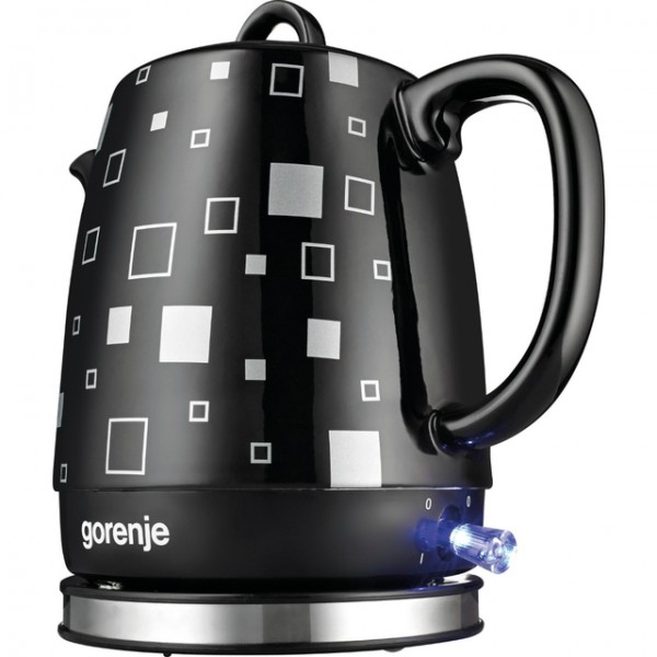 Електрочайник Gorenje K 10 BKC Чорний (F00172686)