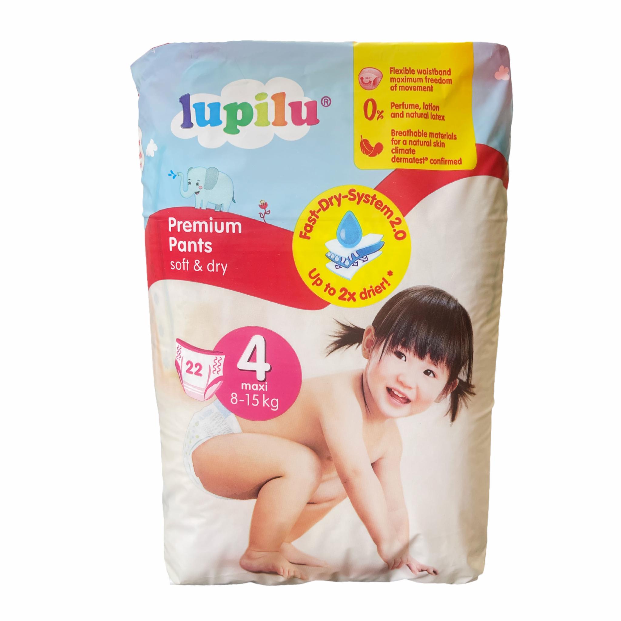 Подгузники-трусики Lupilu Premium 4 Maxi 8-15 кг 44 шт