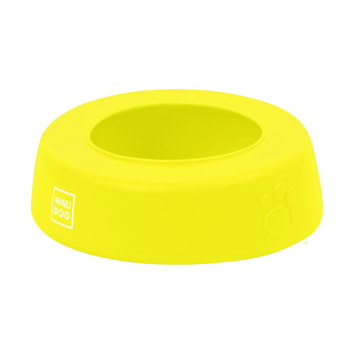 Миска-непроливайка для котов и собак Collar WAUDOG Silicone 1 л Желтый (Collar50798) (15709)