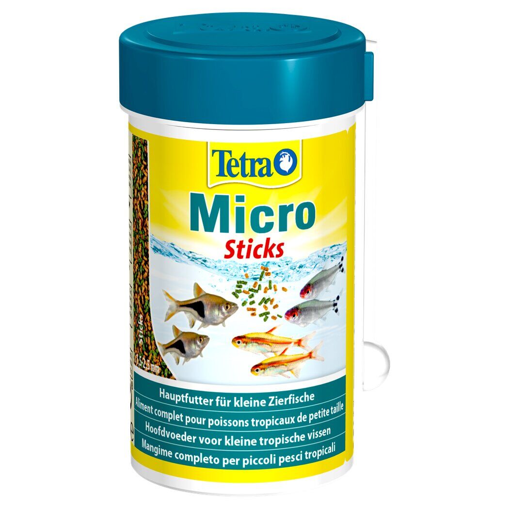 Корм Палочки для мелких аквариумных рыб Tetra Micro Sticks 100 мл
