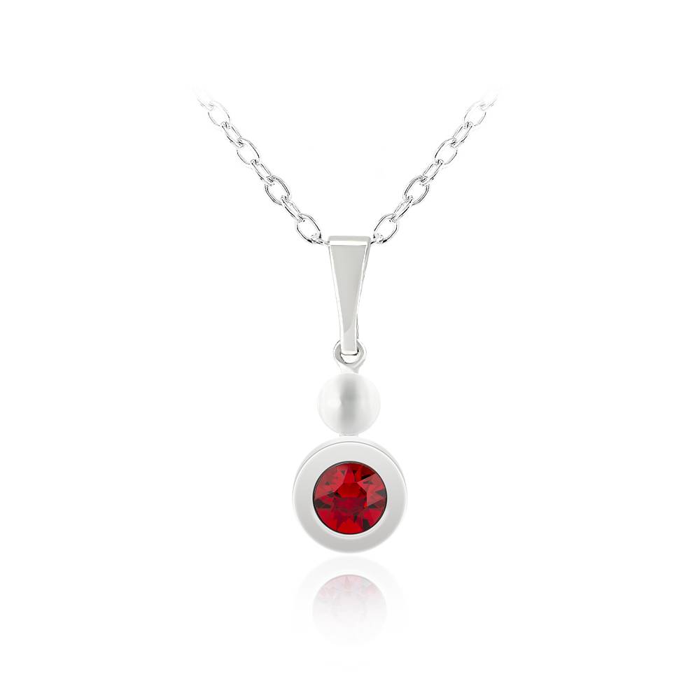 Кулон KOBI Tora з круглим каменем Swarovski 4 мм (7430-2677-15-32)