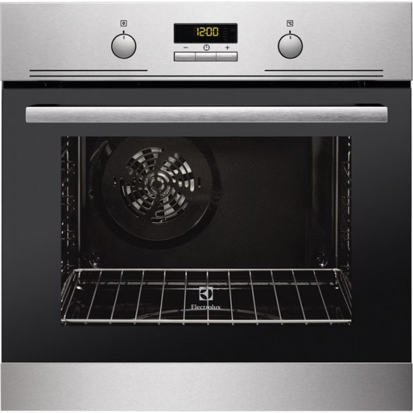 Духовой шкаф электрический Electrolux EZC 2430 AOX Черный с серебристым (F00098565)
