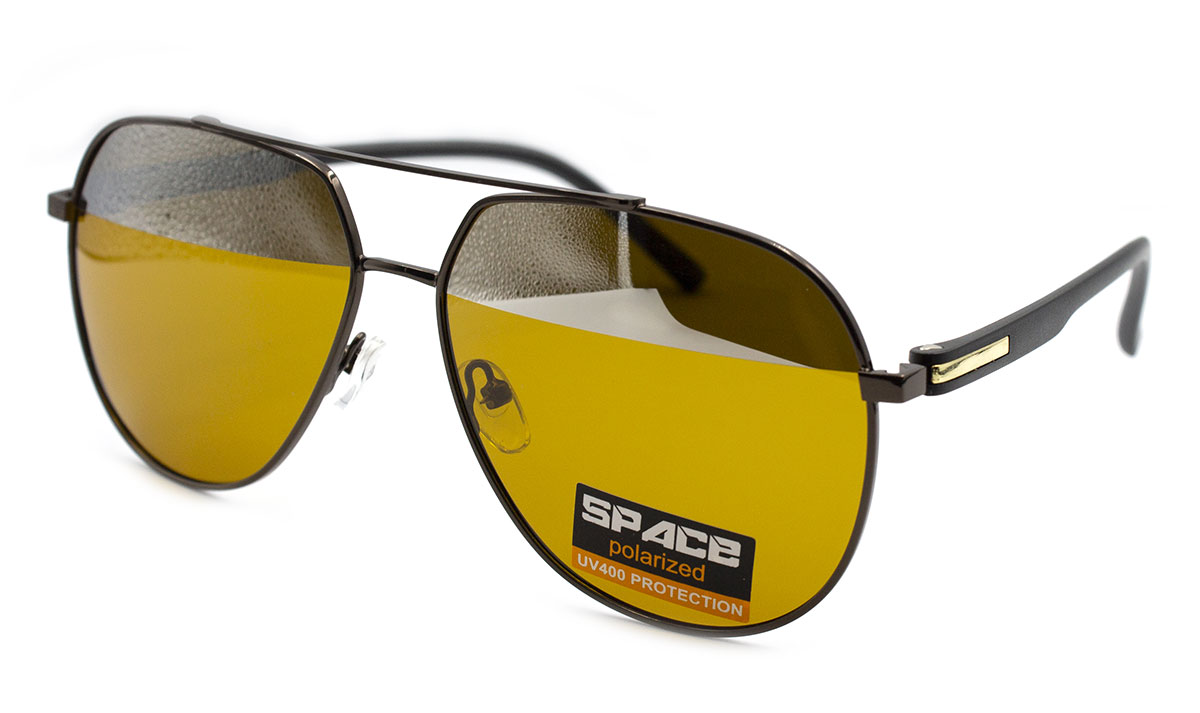 Окуляри для водіїв Space SP50522-C2-7 Коричневий (21099)