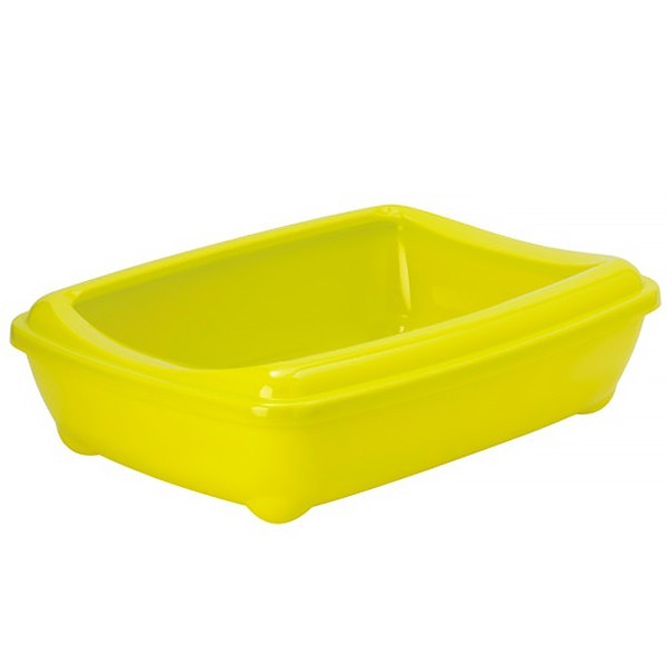 Туалет Moderna Arist-O-Tray Jumbo для котов 57х43х16.3 см Лимонный (5412087006946)