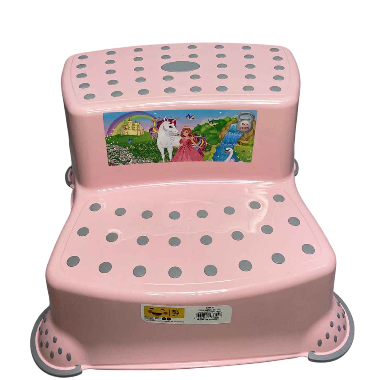 Подставка-лавочка детская Irak Plastik CM-520 Розовый