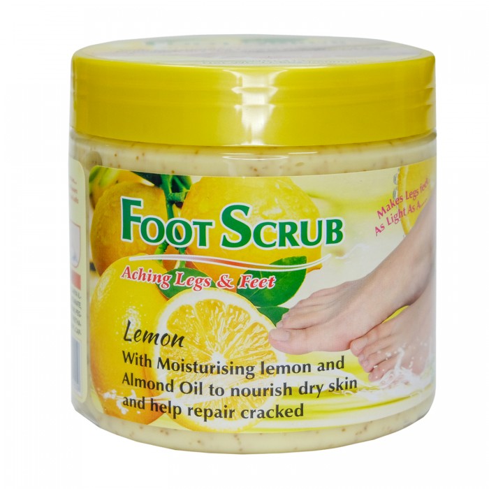 Скраб для ніг Wokali Lemon Foot Scrub Aching Legs and Feet 500мл