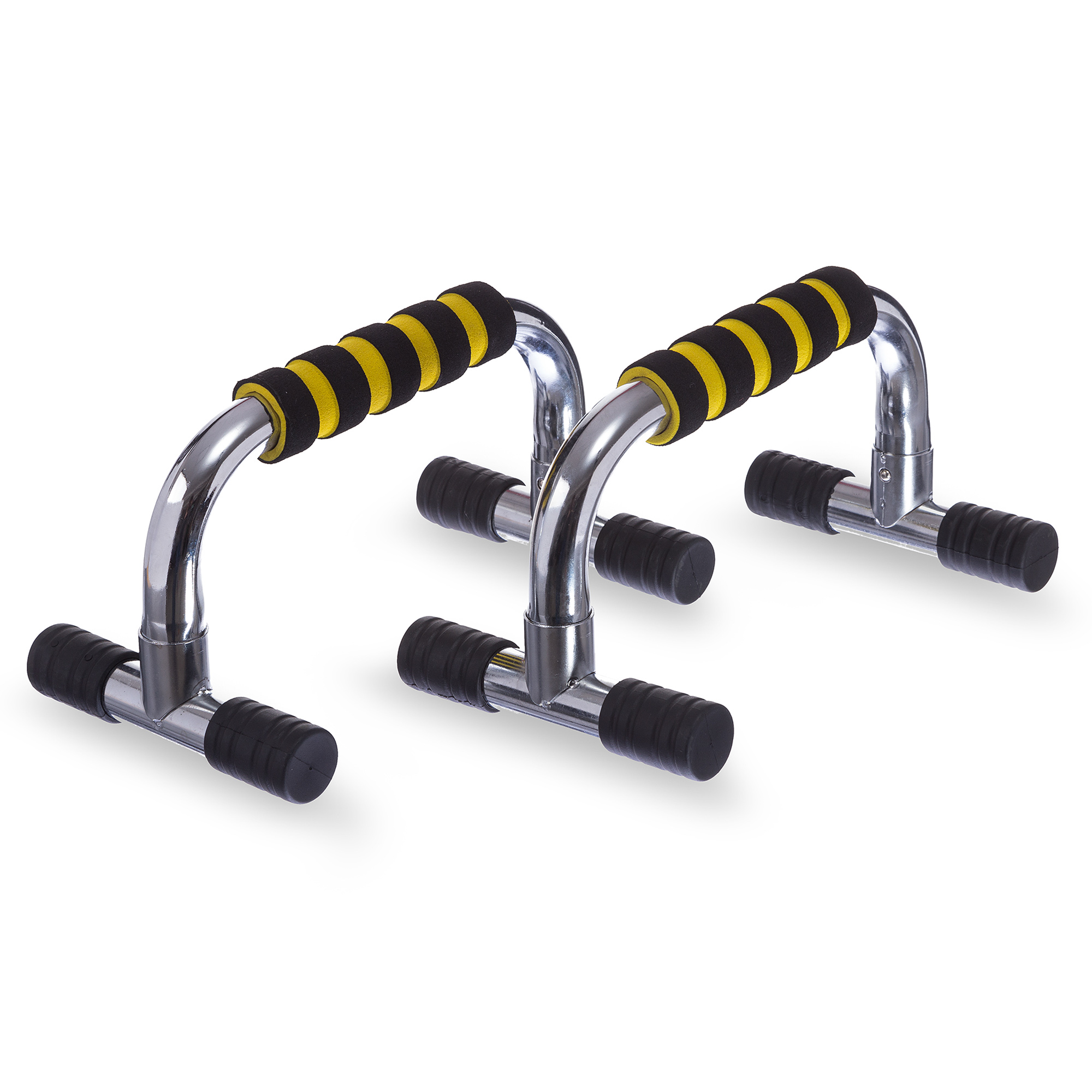 Упоры для отжиманий (2шт) SP-Sport FI-1776 PUSH-UP BAR 15x25см черный-желтый