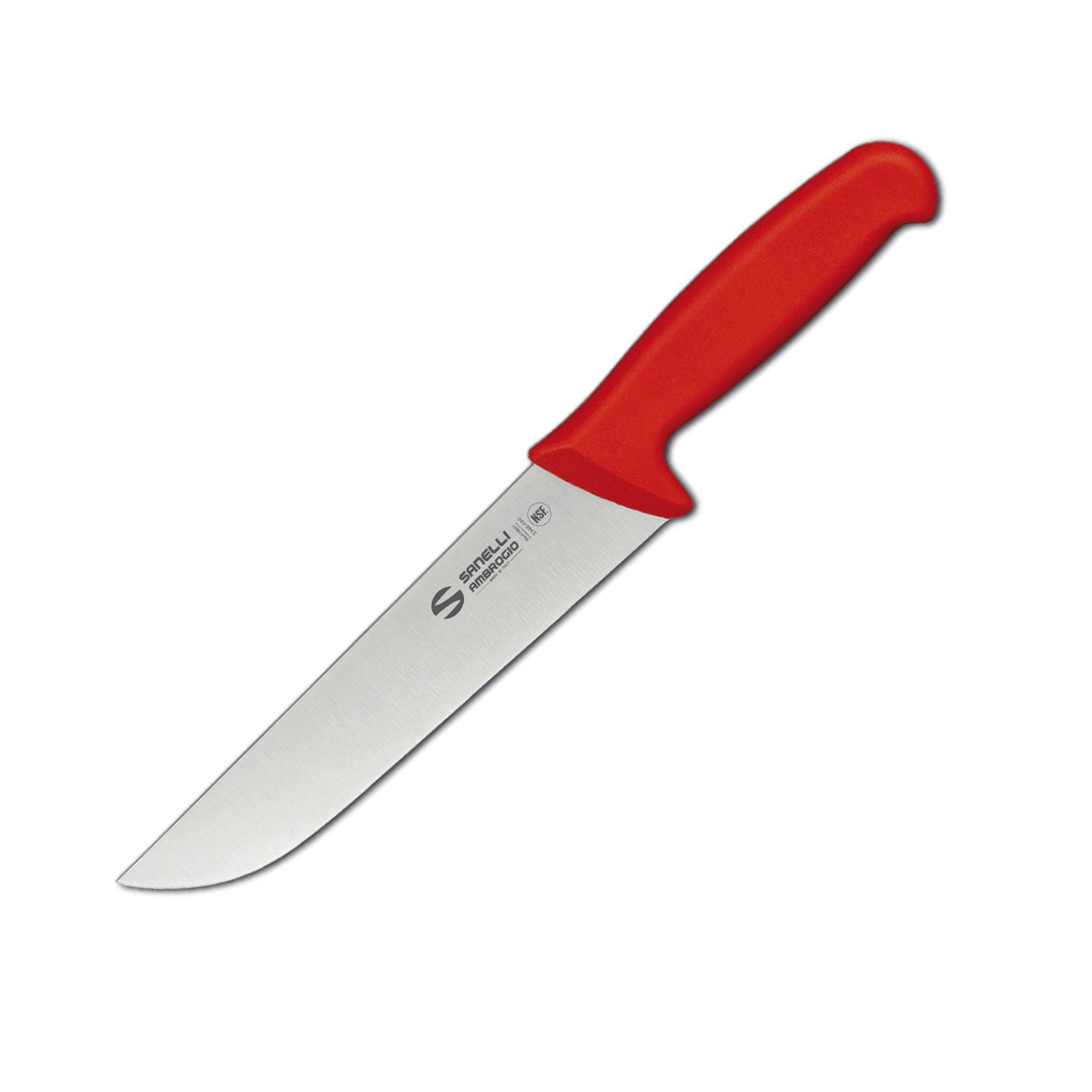 Нож мясника Sanelli Ambrogio Supra 20 см Красный (77986)