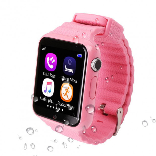 Дитячий смарт-годинник Smart Watch V7K Рожевий (14-SBW-V7K-01)