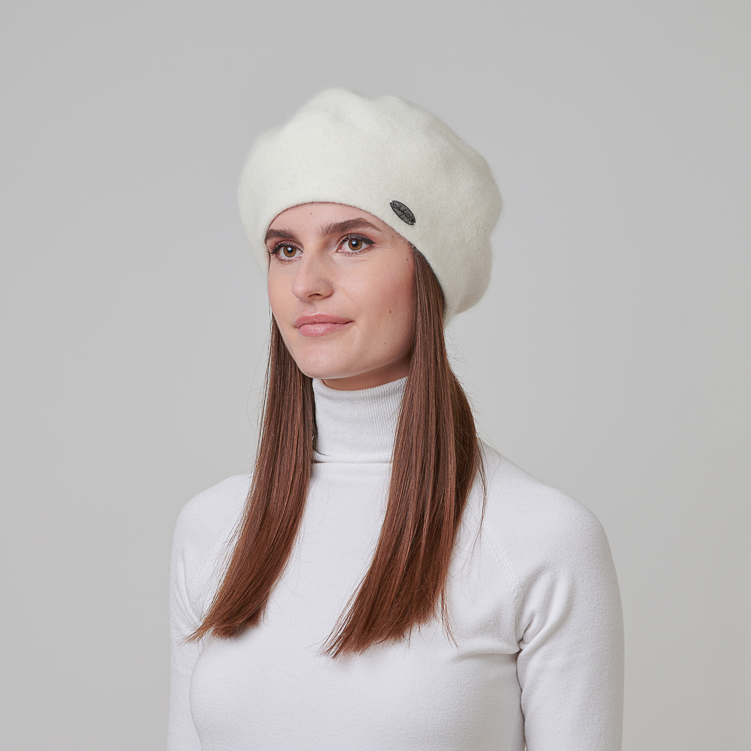 Берет жіночий 955-685 LuckyLOOK One Size Білий