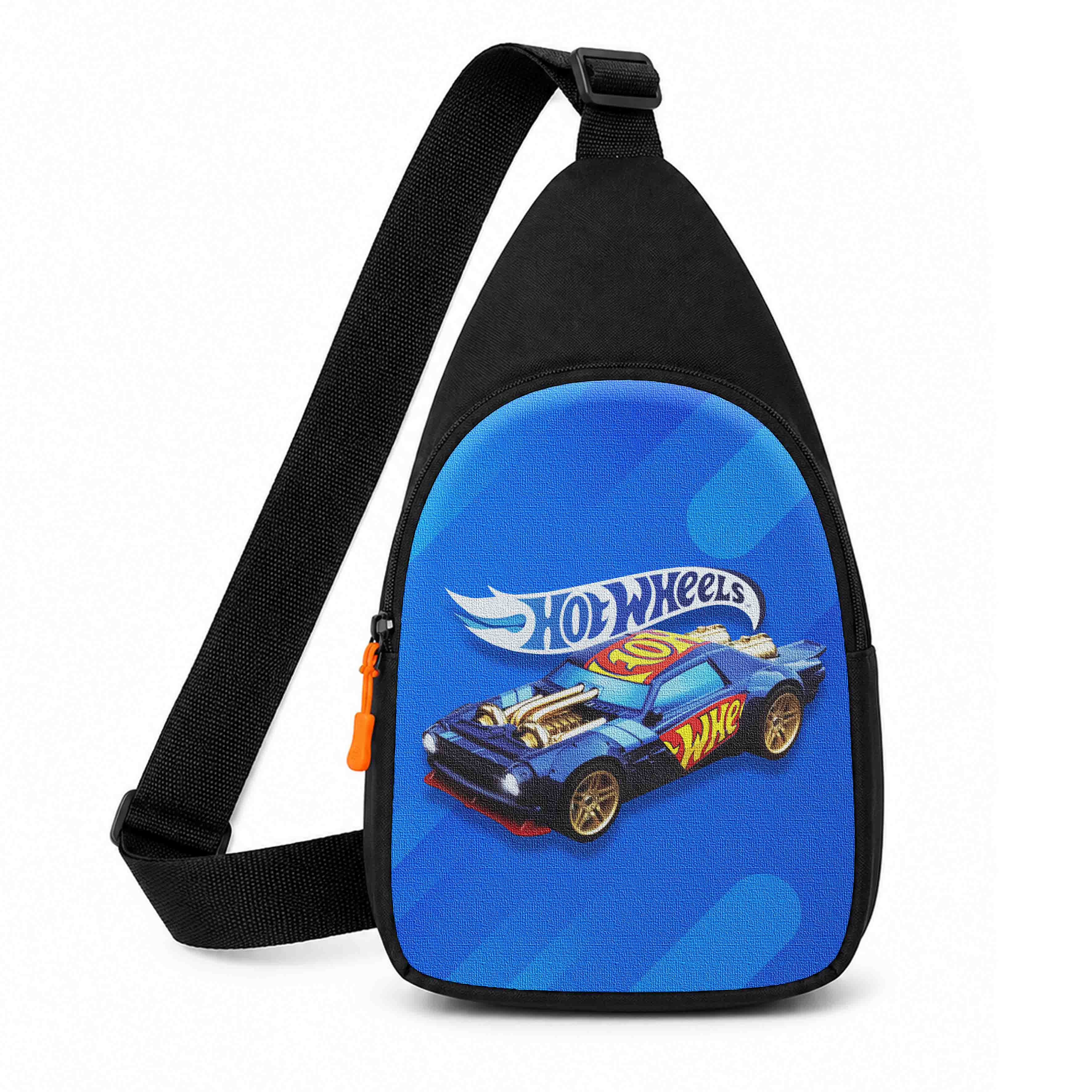 Дитяча сумка-слинг Hot Wheels 29х17х5 см, чорна