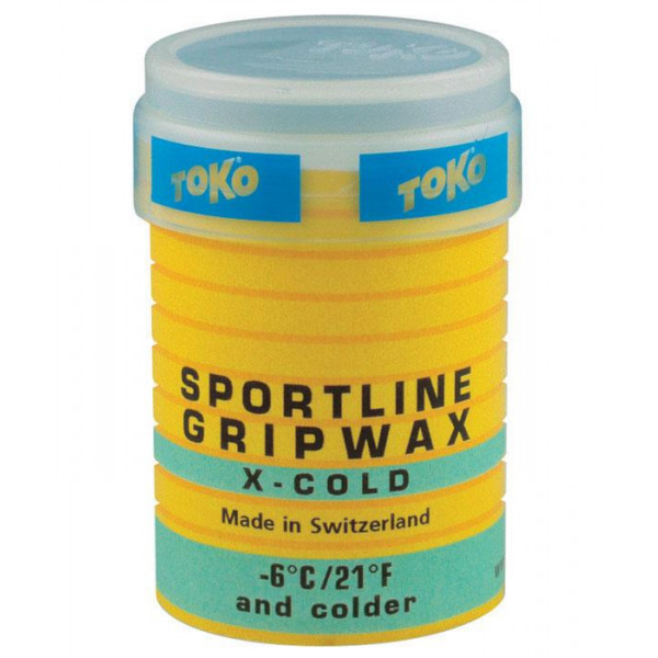 Воск Toko Sportline GripWax 32г x-cold (1052-550 9747 (4040-00210)