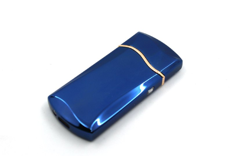 Электроимпульсная USB зажигалка Wave Blue (200860)