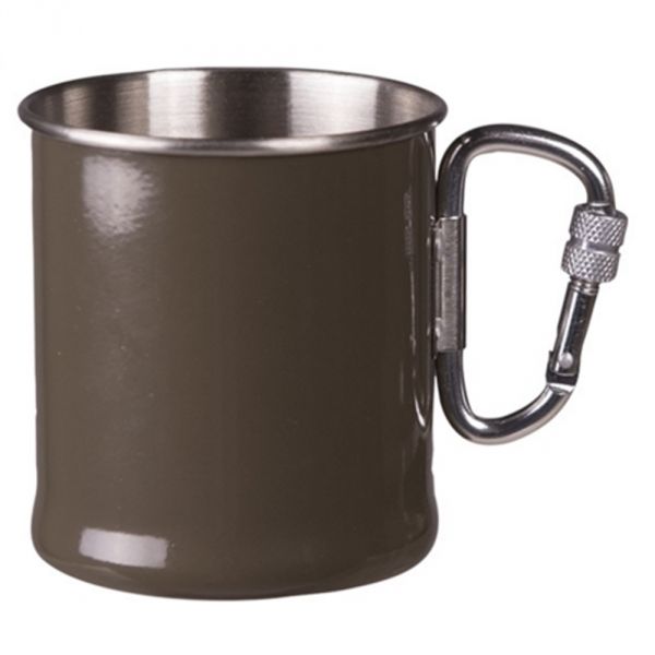 Кухоль-карабін MIL-TEC Karabiner Cup 250 ml OD (14608102)