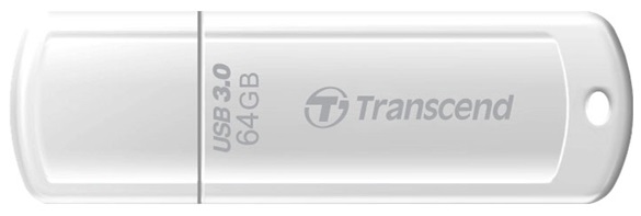 Flash Drive Transcend JetFlash 730 64GB (TS64GJF730) White (6027979)